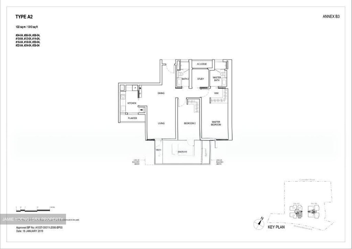 Boulevard 88 (D10), Apartment #603788141